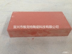 供应维克特200*100*40红色陶土砖 规格砖 优质砖 透水砖 劈开转 盲道