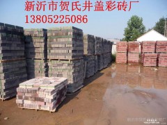 供应淮北优质水泥制品彩砖透水砖护坡砖井字砖