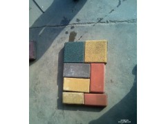 专业广场砖,彩色广场砖,水泥广场砖