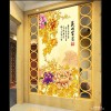 中式简约瓷砖 艺术玄关墙砖 彩雕背景墙 客厅卧室电视瓷砖